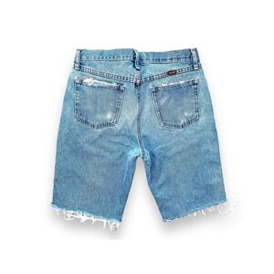 T2 Rustler Cutoff Jorts Jean Shorts Denim Shorts Men's 31 Size Distressed